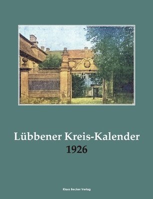 Lubbener Kreiskalender 1926 1