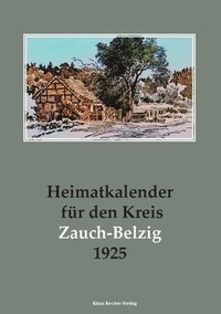 bokomslag Heimatkalender fr den Kreis Zauch-Belzig 1925