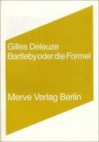 bokomslag Bartleby oder die Formel