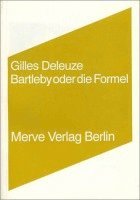 Gilles Deleuze - Bartleby oder die Formel, Häftad