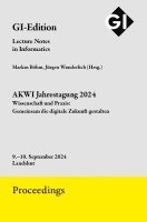 bokomslag GI Edition Proceedings Band 357 AKWI Jahrestagung 2024