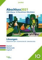 bokomslag Abschluss 2021 - Hauptschulabschluss Klasse 10 Nordrhein-Westfalen Lösungen