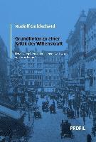 bokomslag Rudolf Goldscheid: Grundlinien zu einer Kritik der Willenskraft