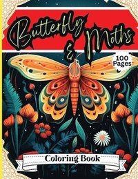 bokomslag Butterfly & Moth Coloring Book