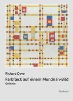 Farbfleck auf einem Mondrian-Bild