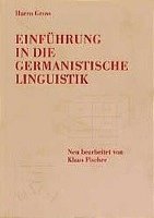 bokomslag Einfuehrung in Die Germanistische Linguistik