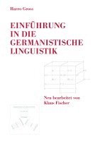 bokomslag Einfuehrung in Die Germanistische Linguistik