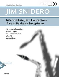 bokomslag Intermediate Jazz Conception Alto Sax