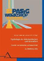 bokomslag 22. Workshop Psychologie der Arbeitssicherheit und Gesundheit