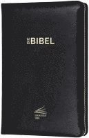 bokomslag Schlachter 2000 Bibel - Standardausgabe (Kalbsleder, Goldschnitt, mit Reißverschluss, schwarz)