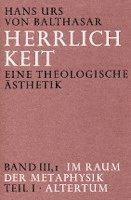 bokomslag Herrlichkeit. Eine theologische Ästhetik / Im Raum der Metaphysik
