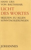 Hans U von Balthasar - Licht des Wortes, Inbunden