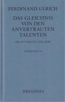 bokomslag Das Gleichnis von den anvertrauten Talenten