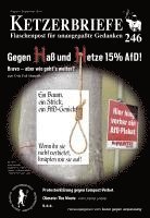 bokomslag Gegen Haß und Hetze 15% AfD! Bravo - aber wie geht¿s weiter?