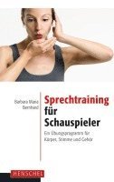 bokomslag Sprechtraining für Schauspieler