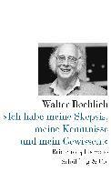 Walter Boehlich, Christoph Kapp, Wolfgang Schopf - »Ich habe meine Skepsis, meine Kenntnisse und mein Gewissen.«, Inbunden