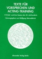 bokomslag Texte für Vorsprechen und Acting-Training