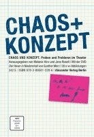 Melanie Hinz, Jens Roselt - Chaos und Konzept, Häftad