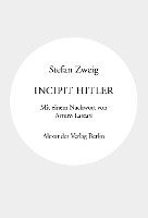 bokomslag Incipit Hitler