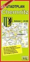 bokomslag Stadtplan Chemnitz 1 : 20 000