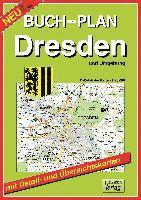 bokomslag Buchstadtplan Dresden und Umgebung 1 : 20 000