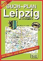 Leipzig und Umgebung 1 : 20 000. Buchstadtplan 1