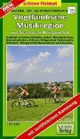 Wander-, Ski- und Radwanderkarte Vogtländische Musikregion mit Stadtplan Klingenthal 1 : 35 000 1