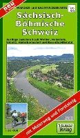 bokomslag Wander- und Radwanderkarte Sächsisch-Böhmische Schweiz