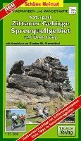 bokomslag Naturpark Zittauer Gebirge, Spreequellgebiet und Umgebung 1 : 35 000 Radwander- und Wanderkarte