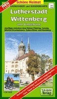 bokomslag Radwander- und Wanderkarte Lutherstadt Wittenberg und Umgebung