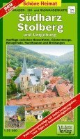 bokomslag Südharz, Stolberg und Umgebung 1 : 35 000. Radwander-und Wanderkarte