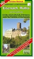 bokomslag Eisenach, Ruhla und Umgebung 1 : 35 000. Radwander-und Wanderkarte
