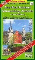 Radwander- und Wanderkarte Aue-Bad Schlema, Schneeberg, Zwönitz und Umgebung 1 : 35 000 1