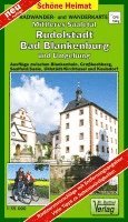 bokomslag Mittleres Saaletal, Rudolstadt, Bad Blankenburg und Umgebung 1 : 35 000. Radwander- und Wanderkarte