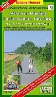 bokomslag Große Radwander- und Wanderkarte Niederer Fläming, Luckenwalde, Jüterbog, mit Flaeming-Skate¿ und FlämingWalk¿ 1 : 50 000