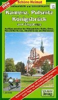 bokomslag Kamenz, Pulsnitz, Königsbrück und Umgebung 1 : 35 000