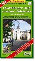 bokomslag Löwenberger Land, Gransee, Zehdenick und Umgebung. Radwander- und Wanderkarte 1 : 50 000