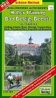 bokomslag Große Radwander- und Wanderkarte Hoher Fläming, Bad Belzig, Beelitz und Umgebung 1 : 50 000