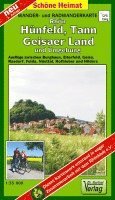 bokomslag Rhön, Hünfeld, Tann, Geisaer Land und Umgebung 1 : 35 000 Radwander- und Wanderkarte