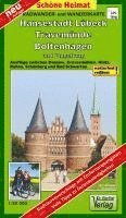 bokomslag Hansestadt Lübeck, Travemünde, Boltenhagen und Umgebung Radwander- und Wanderkarte 1 : 50 000