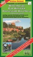 bokomslag Radwander- und Wanderkarte Wittenberge, Bad Wilsnack, Hansestadt Havelberg und Umgebung 1:50000