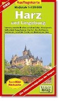 bokomslag Harz und Umgebung Ausflugskarte 1 : 125000
