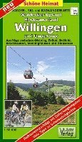 Wander-, Ski- und Radwanderkarte Waldecker Upland, Hochsauerland, Willingen und Umgebung 1:30 000 1