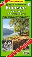bokomslag Wander- und Radwanderkarte Edersee, Nationalpark Kellerwald-Edersee und Umgebung