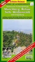 bokomslag Wander- und Radwanderkarte Naturpark Fichtelgebirge, Münchberg, Selb, Weißenstadt und Umgebung 1 : 35 000