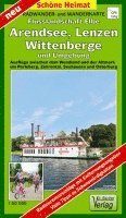 bokomslag Radwander- und Wanderkarte Flusslandschaft Elbe, Wittenberge, Arendsee, Lenzen und Umgebung 1 : 50 000