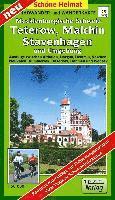 bokomslag Radwander- und Wanderkarte Mecklenburgische Schweiz, Teterow, Malchin, Stavenhagen und Umgebung 1 : 50 000