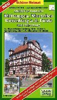 bokomslag Radwander- und Wanderkarte Mittleres Fuldatal, Melsungen, Morschen, Rotenburg a.d. Fulda und Umgebung