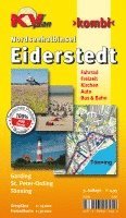 bokomslag Eiderstedt (St. Peter Ording, Tönning und Garding), KVplan, Radkarte/Freizeitkarte/Stadtplan, 1:30.000 / 1:15.000