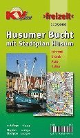 bokomslag Husumer Bucht, KVplan, Radkarte/Freizeitkarte/Stadtplan, 1:25.000 / 1:12.500 /1:6.250